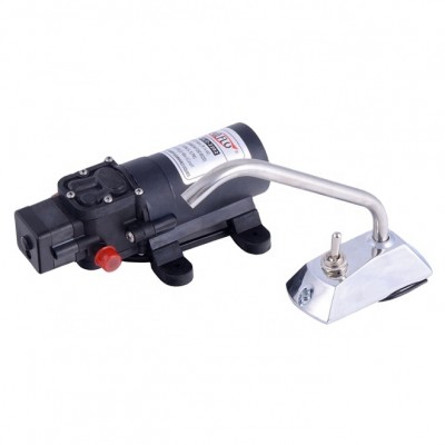 12V Galley Water Pump basin Tap Faucet KIT for Caravan Boat