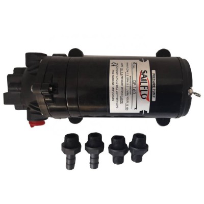 Sailflo DP-120 mini high pressure diaphragm pump/120 psi diaphragm pum/12 volt dc car washer pump